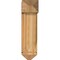 Ekena Millwork Traditional Arts and Crafts Rough Sawn Bracket w/ Offset Brace, Western Red Cedar, 8"W x 18"D x 30"H BKT0806X18X30TRA03RWR - alternate 2